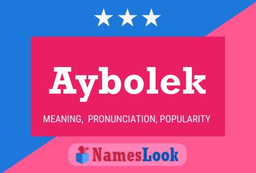 Постер имени Aybolek