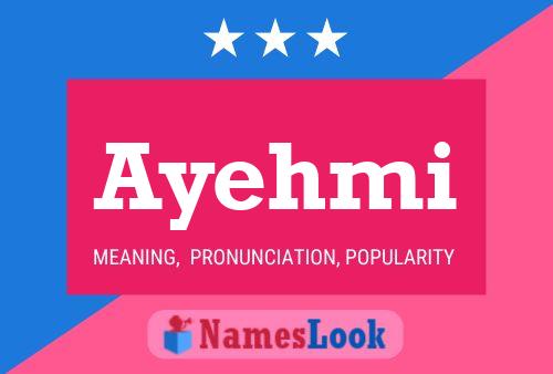 Постер имени Ayehmi