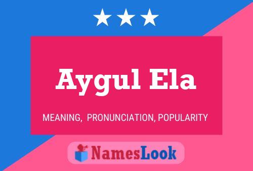 Постер имени Aygul Ela