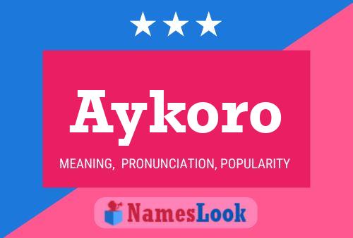 Постер имени Aykoro