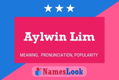 Постер имени Aylwin Lim