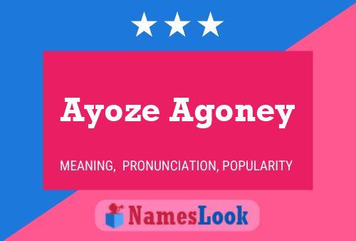 Постер имени Ayoze Agoney