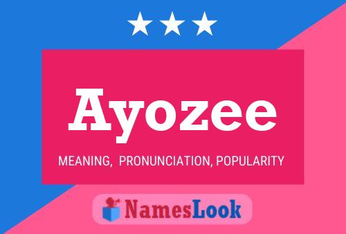 Постер имени Ayozee