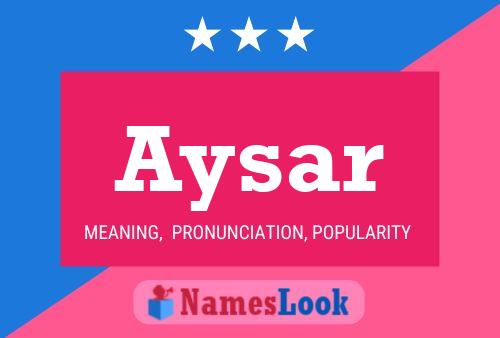 Постер имени Aysar