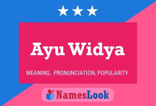 Постер имени Ayu Widya