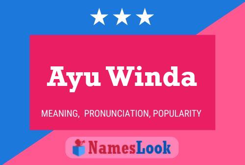 Постер имени Ayu Winda