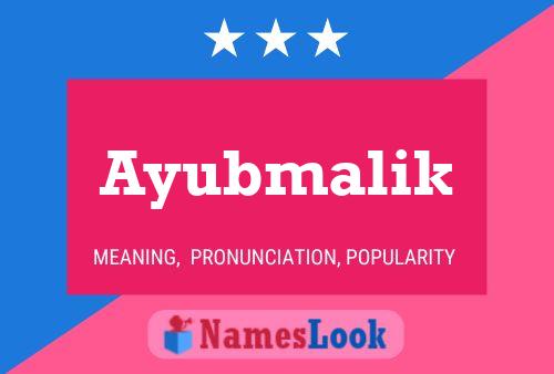 Постер имени Ayubmalik