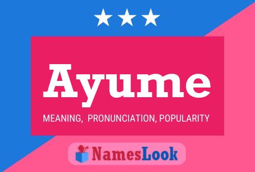 Постер имени Ayume