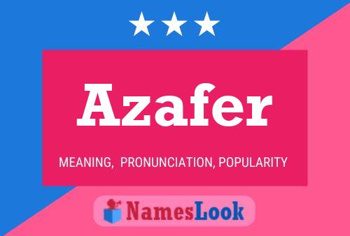 Постер имени Azafer