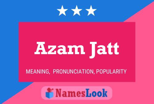 Постер имени Azam Jatt