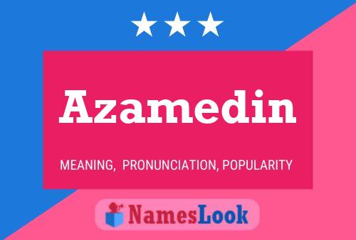 Постер имени Azamedin