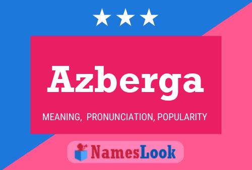 Постер имени Azberga