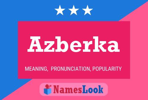 Постер имени Azberka