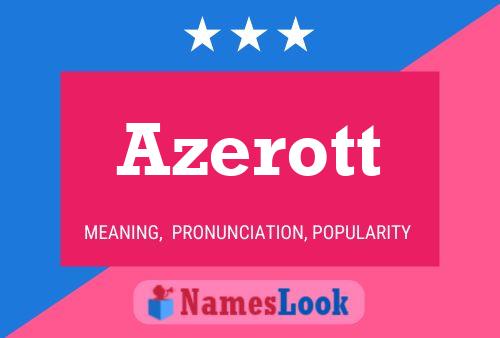 Постер имени Azerott