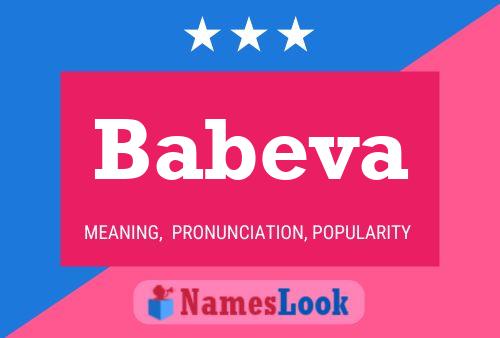 Постер имени Babeva