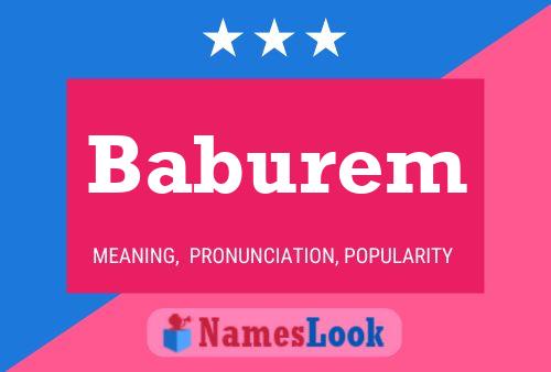 Постер имени Baburem