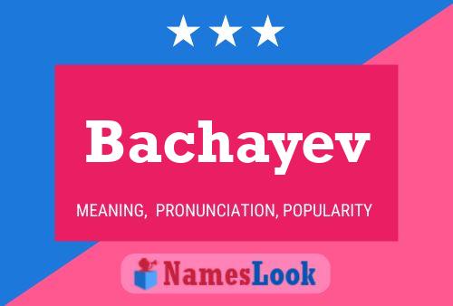 Постер имени Bachayev