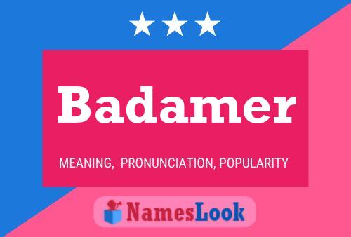 Постер имени Badamer