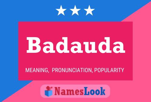 Постер имени Badauda