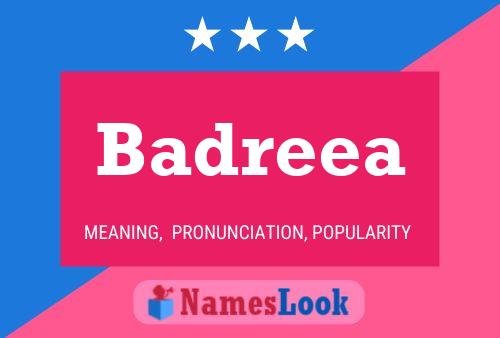 Постер имени Badreea