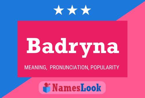 Постер имени Badryna