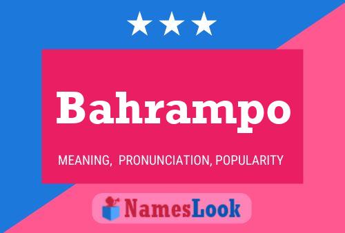 Постер имени Bahrampo