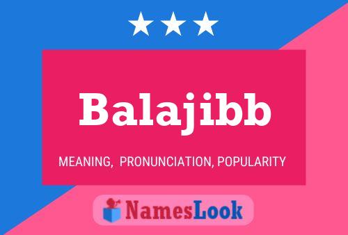 Постер имени Balajibb