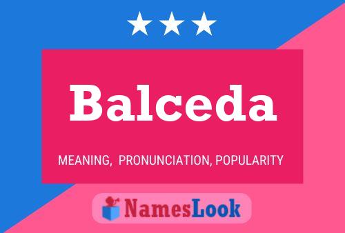 Постер имени Balceda