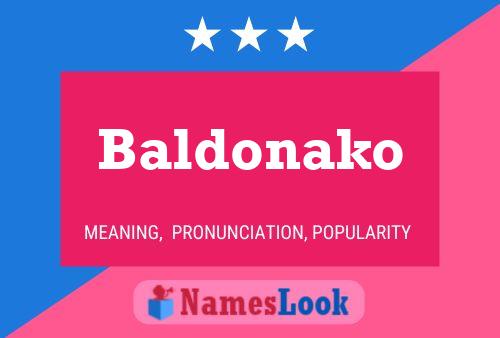 Постер имени Baldonako