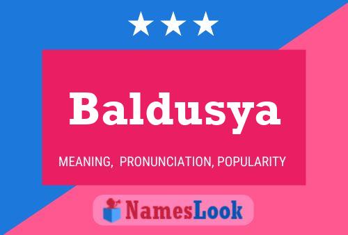 Постер имени Baldusya