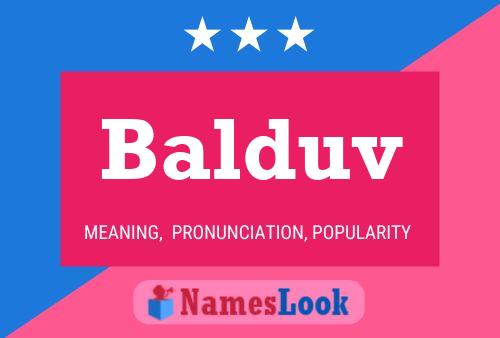 Постер имени Balduv