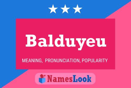 Постер имени Balduyeu