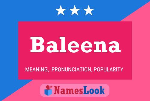 Постер имени Baleena