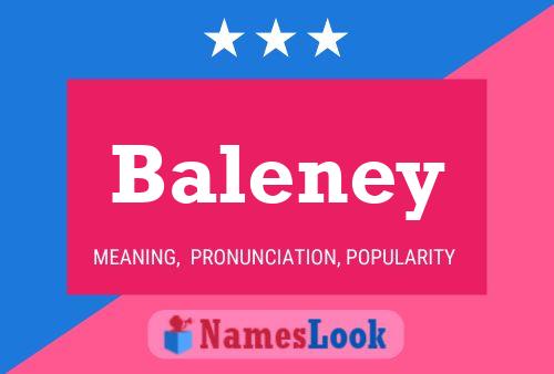 Постер имени Baleney