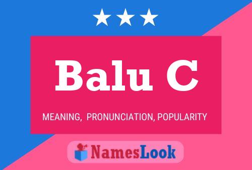 Постер имени Balu C