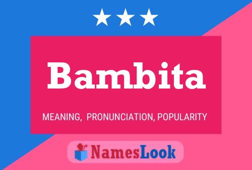 Постер имени Bambita