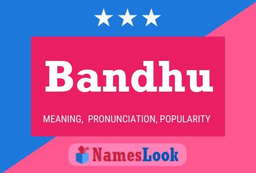 Постер имени Bandhu