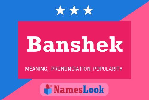 Постер имени Banshek