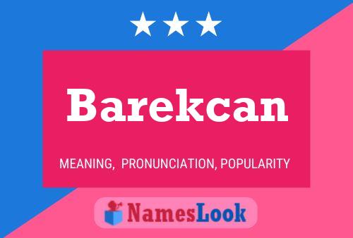 Постер имени Barekcan