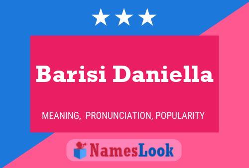 Постер имени Barisi Daniella