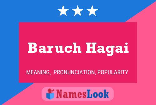 Постер имени Baruch Hagai