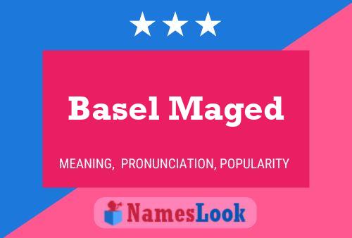 Постер имени Basel Maged