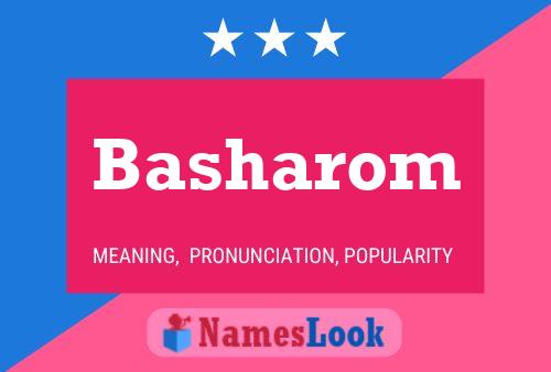 Постер имени Basharom