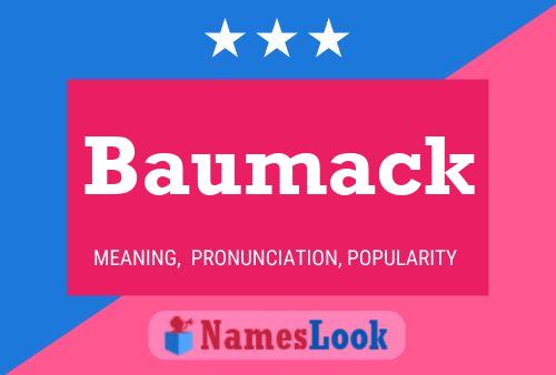 Постер имени Baumack