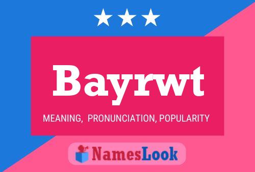 Постер имени Bayrwt