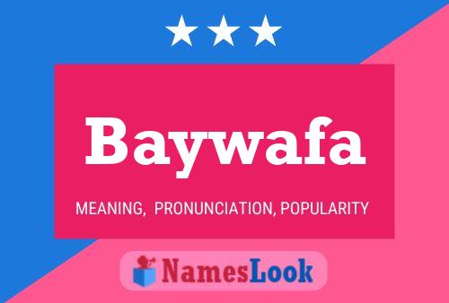 Постер имени Baywafa