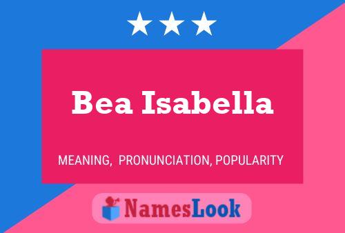 Постер имени Bea Isabella