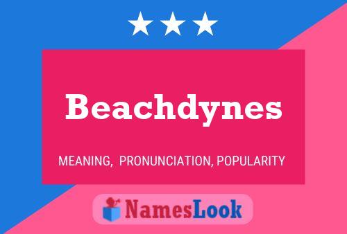 Постер имени Beachdynes