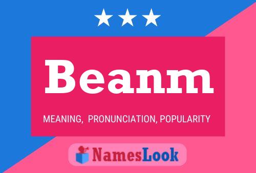 Постер имени Beanm