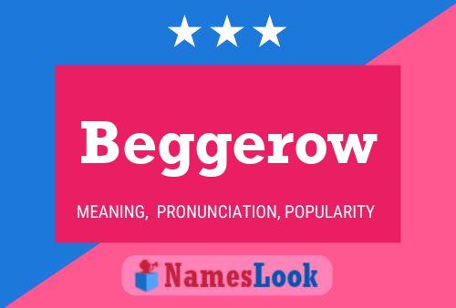 Постер имени Beggerow